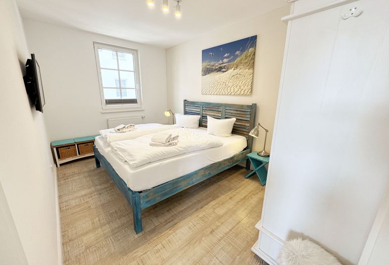 Haus Meeresblick A 2.12 BLU -Schlafzimmer