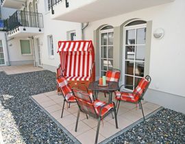 Haus Meeresblick Baabe - A 0.04 Weiße Düne mit Terrasse