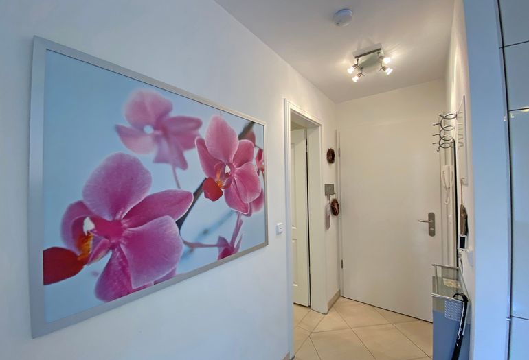 Flurbereich liebevoll dekoriert