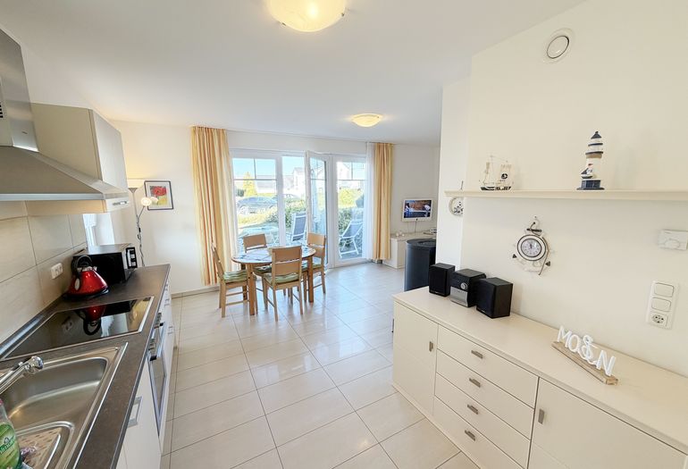 Haus Möwe Wohnung 01 - Küchenzeile Haus Möwe Wohnung 01 - Küchenzeile