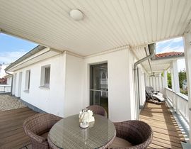 Villa Annika Whg.12 Penthouse Baltica mit Dachterrasse und Südbalkon