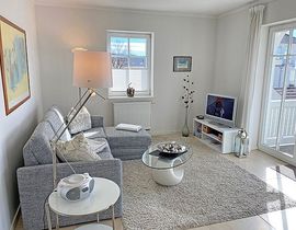 Villa Wilhelmine - Whg. 03 Kreidezimmer mit Südbalkon