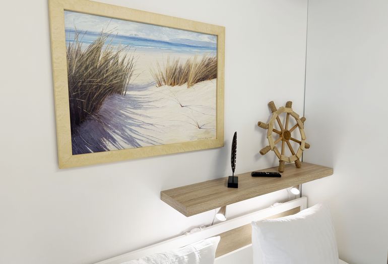 Haus Meeresblick A 0.04 Weiße Düne-Schlafzimmer Haus Meeresblick A 0.04 Weiße Düne-Schlafzimmer