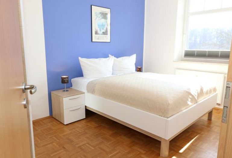 1. Schlafzimmer mit Verdunklung 1. Schlafzimmer mit Verdunklung