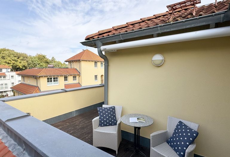 bestuhlte Dachterrasse bestuhlte Dachterrasse
