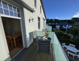 Haus Seestern Whg. 3 Fischer un sin Fru mit Balkon