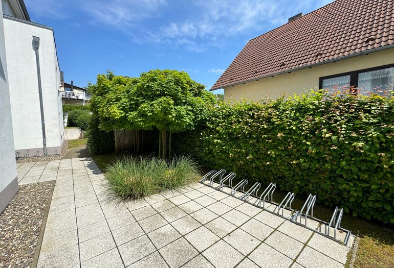 Fahrradabstellmöglichkeit bei der Villa Annika Fahrradabstellmöglichkeit bei der Villa Annika