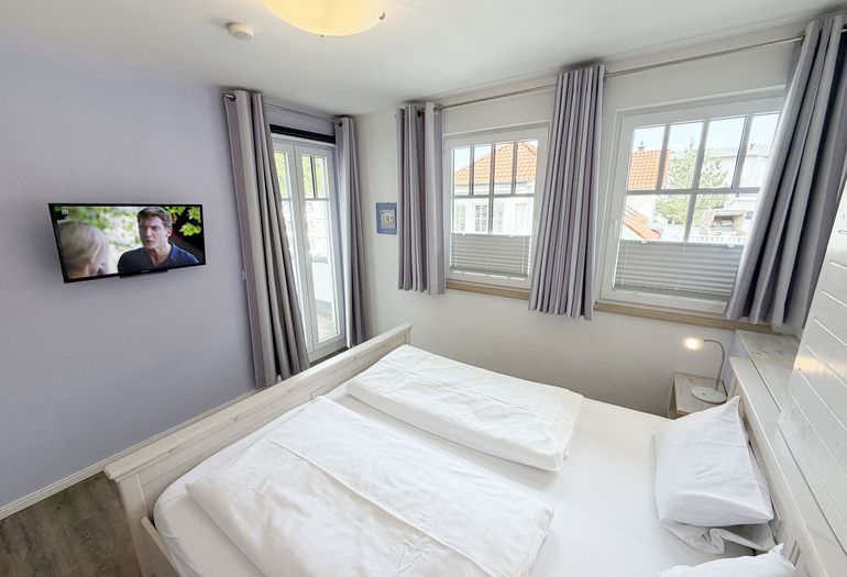 Villa Rosa Whg. 16 Meereszauber - 1. Schlafzimmer