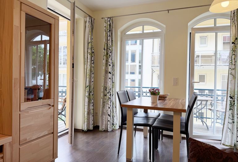 Kurparkresidenz Baabe Whg. 08 -Essbereich Kurparkresidenz Baabe Whg. 08 -Essbereich