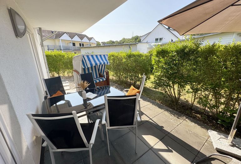 bestuhlte Terrasse