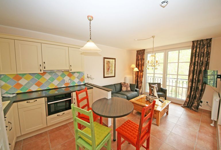 Haus Meeresblick Baabe - A 4.01 "Strandkorb" mit Balkon