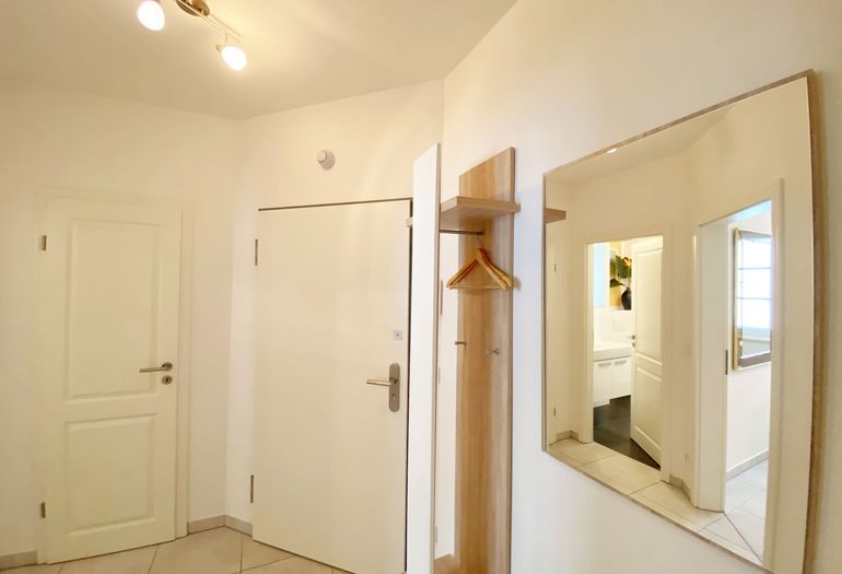 Flur mit Garderobe