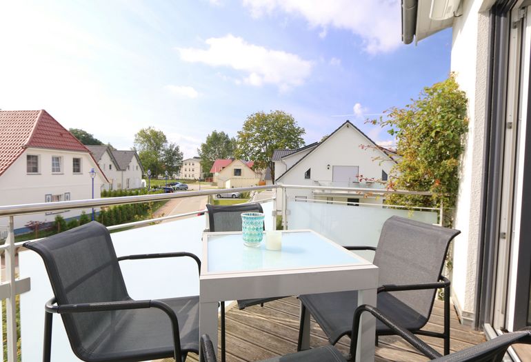Haus Düne WE 07 mit Blick auf die Nachbarschaft