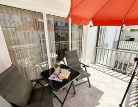 Ferienwohnung 06 Strandkieker mit Balkon