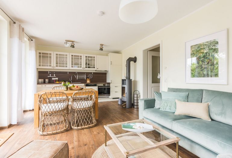 Wohnzimmer mit Kamin Wohnzimmer mit Kamin