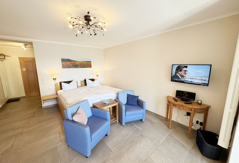 kombinierter Wohn-und Schlafbereich