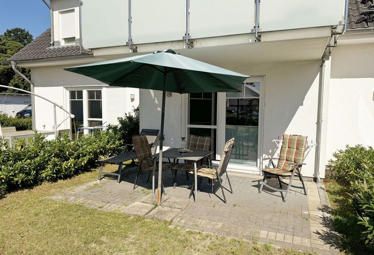 Haus Möwe Wohnung 02 -Terrasse