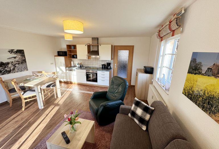 Haus an der Düne WE 06 gemütlicher Couchbereich