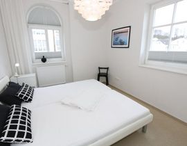 Villa Wilhelmine - Whg. 03 Kreidezimmer mit Südbalkon