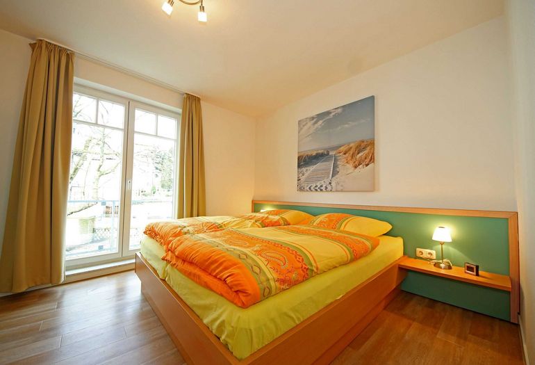 Schlafzimmer mit Doppelbett Schlafzimmer mit Doppelbett