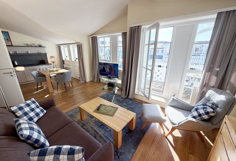 Haus Göhren Whg 523 Deichkieker -Wohnzimmer Haus Göhren Whg 523 Deichkieker -Wohnzimmer
