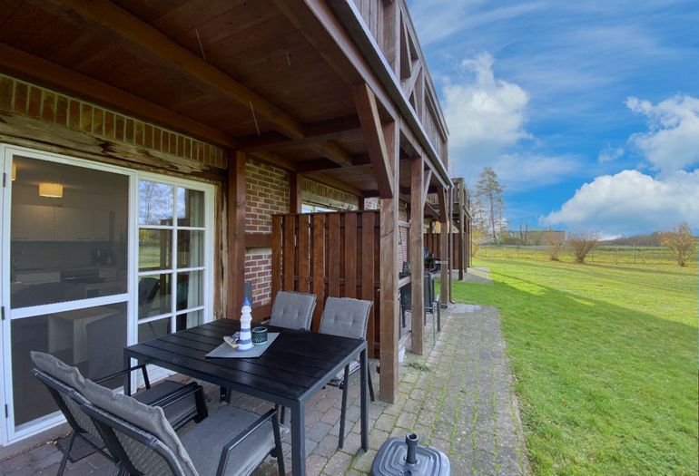 Terrasse mit Blick ins Grüne