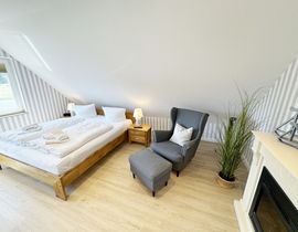 Ferienhaus Uns lütt Hus mit Sauna, Kamin & Terrasse