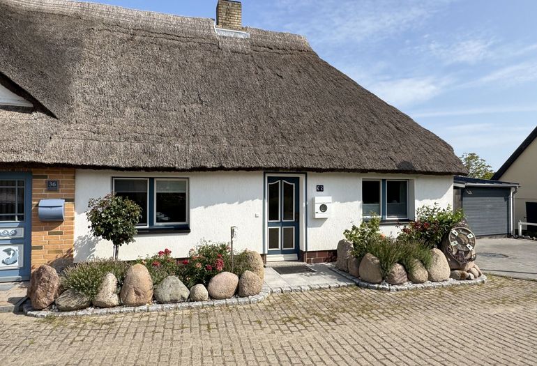 Vorderansicht vom Haus an der Wiek