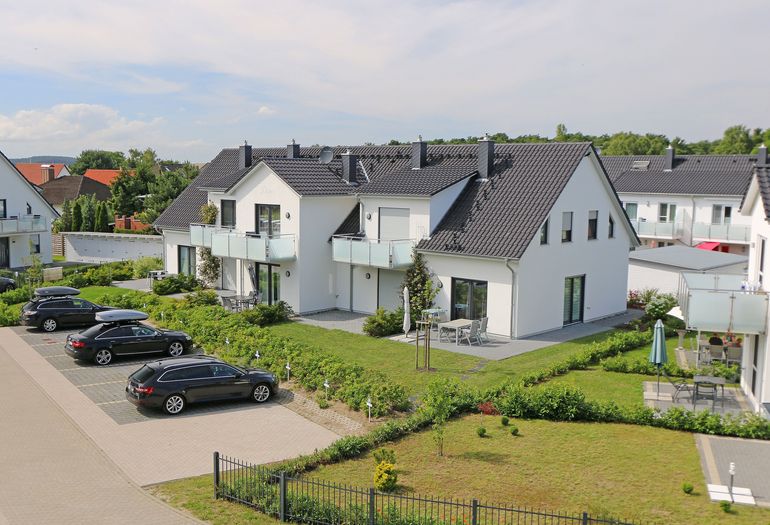 Blick auf das Haus Düne