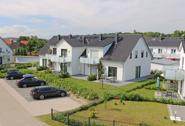 Blick auf das Haus Düne Blick auf das Haus Düne
