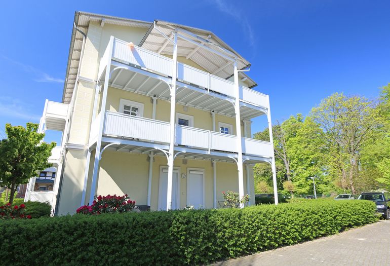 Villa Strandmuschel Rückseite Villa Strandmuschel Rückseite
