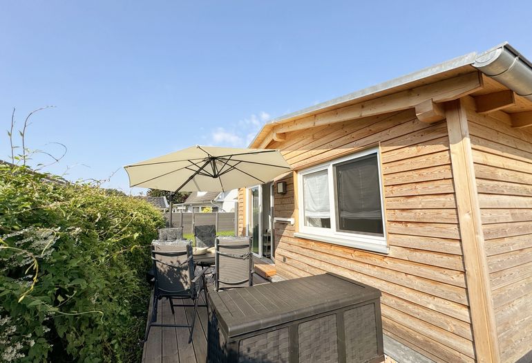 bestuhlte Terrasse