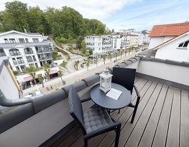 Villa Rosa Whg. 16 Meereszauber mit 2 Dachterrassen und Meerblick