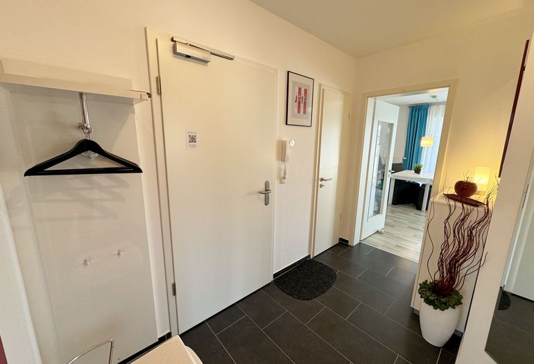Villa Wilhelmine WE 04 Flur Garderobe