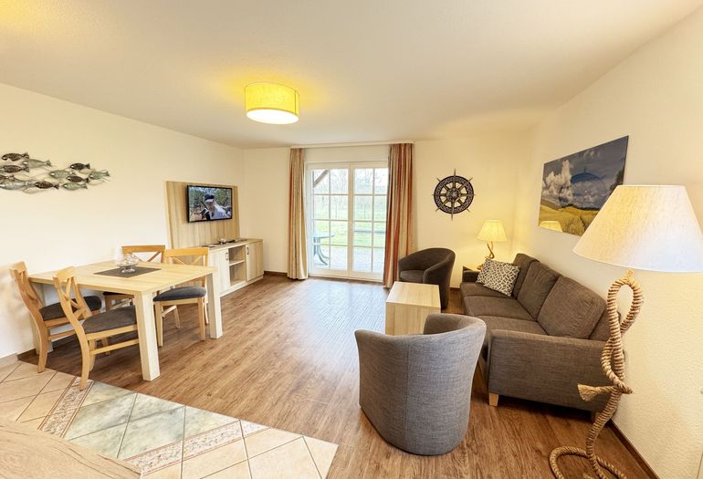 Haus an der Düne WE 01 - Wohnzimmer