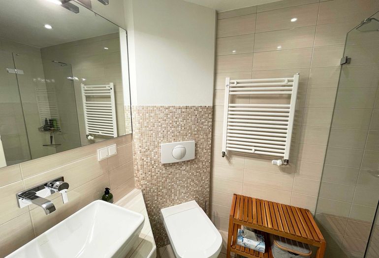 Badezimmer mit WC