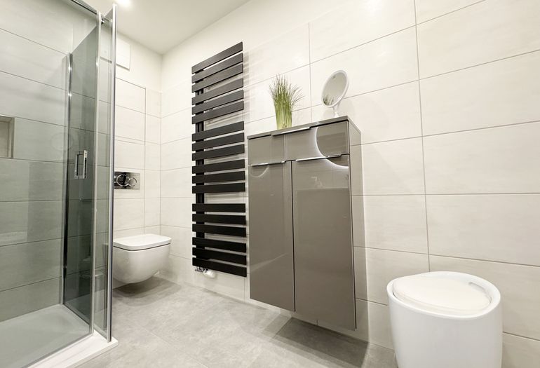 modernes Duschbad