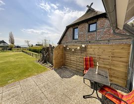 Haus Inselperle Whg. 01 mit Terrasse und Boddenblick