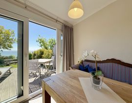 Zollhaus Klein Zicker - Wohnung 02 mit Südterrasse und Meerblick