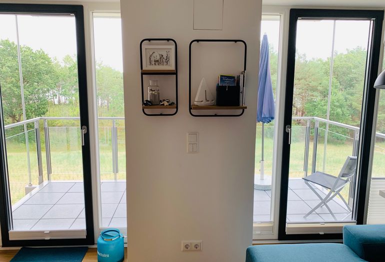 Zugang zum bestuhlten Balkon Zugang zum bestuhlten Balkon