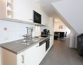 Haus Südstrand Whg. 06 mit Balkon und Meerblick