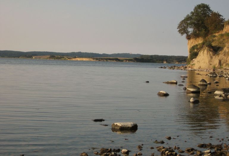 Boddengewässer in Alt-Reddevitz Boddengewässer in Alt-Reddevitz