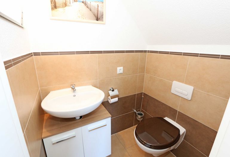 Badezimmer mit WC
