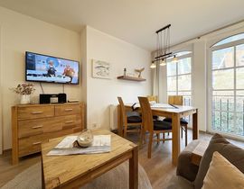 Haus Meeresblick Baabe - A 1.23 Strandmuschel mit Balkon