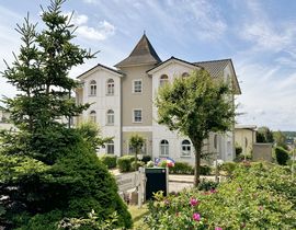 Villa Wilhelmine - Whg. 03 Kreidezimmer mit Südbalkon