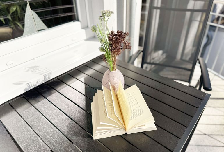 Balkon für einen gemütlichen Tagesausklang