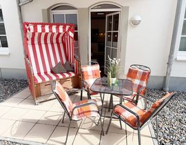 Haus Meeresblick Baabe - A 0.04 Weiße Düne mit Terrasse Haus Meeresblick Baabe - A 0.04 Weiße Düne mit Terrasse