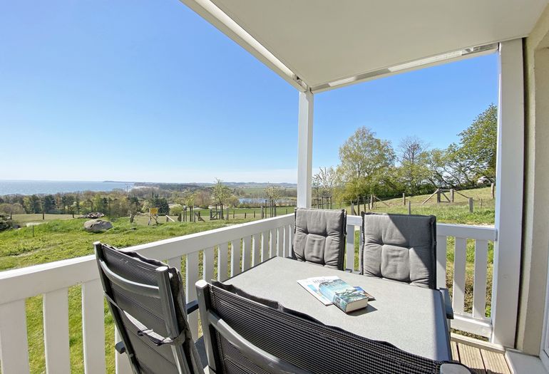 Meerblick vom Balkon