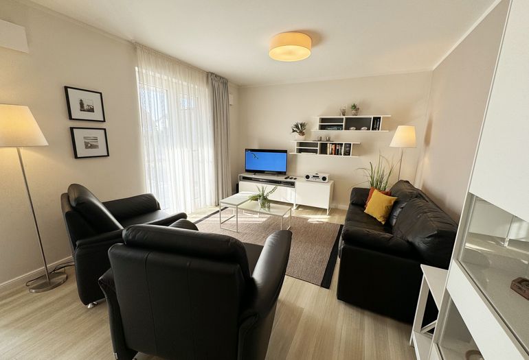 Blickrichtung gemütlicher Sitzecke