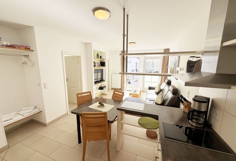 Blick ins gemütliche Wohnzimmer